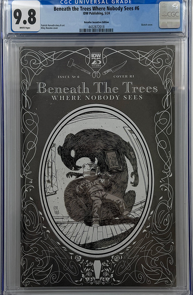 Beneath the Trees Where Nobody Sees #6 | 1:25 RATIO VARIANT | CGC 9.8