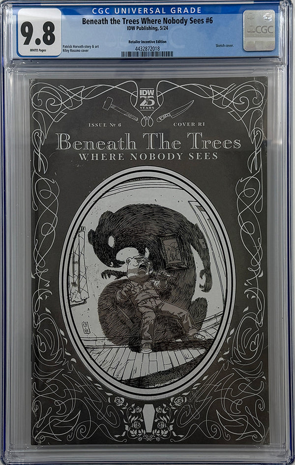 Beneath the Trees Where Nobody Sees #6 | 1:25 RATIO VARIANT | CGC 9.8