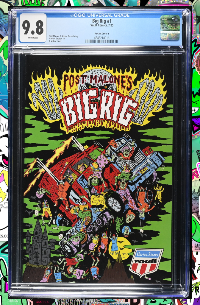 Post Malones Big Rig #1 | Cover Y Bonus Blind Box Variant | CGC 9.8
