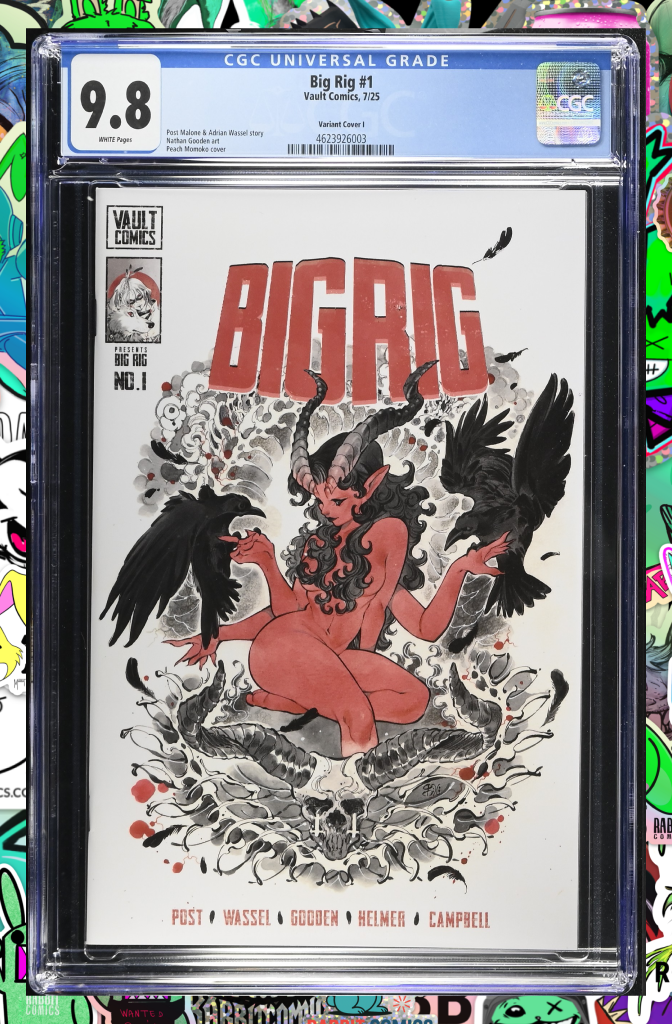 Big Rig #1 | Cover I Peach Momoko Variant | CGC 9.8