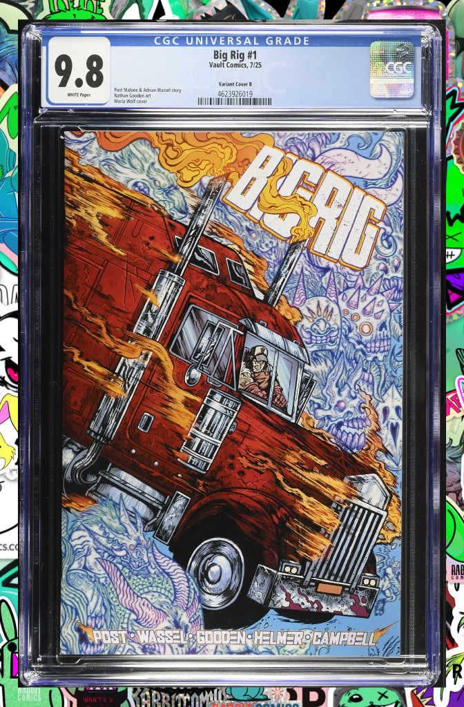 Big Rig #1 | Cover B Maria Wolf | CGC 9.8