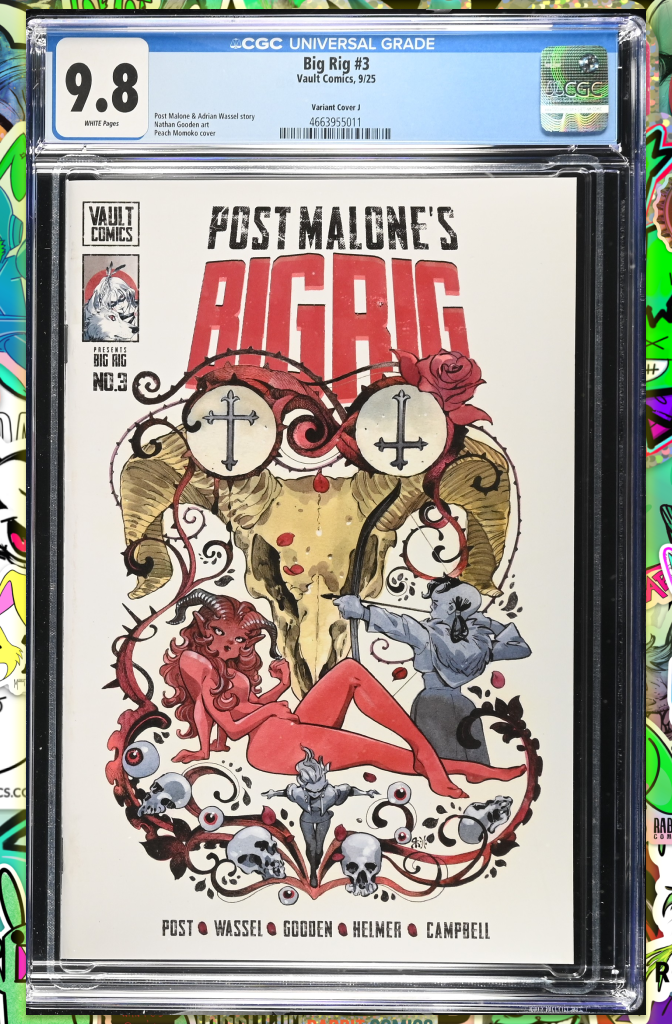 Big Rig #3 | Cover I Peach Momoko Variant | CGC 9.8