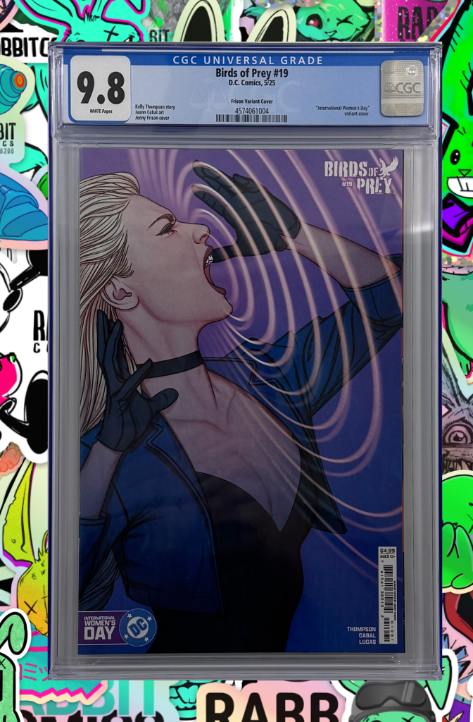 Birds Of Prey #19 | Cover D Jenny Frison International Womens Day Card Stock Variant | CGC 9.8