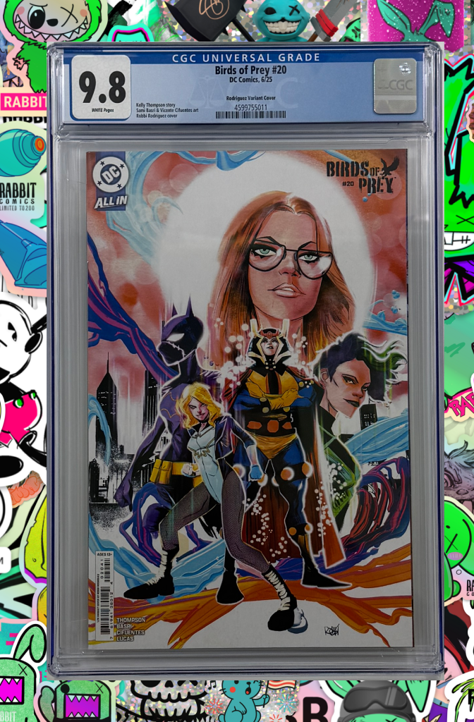 Birds Of Prey #20 | Cover E 1:25 Ratio Robbi Rodriguez Card Stock Variant | CGC 9.8