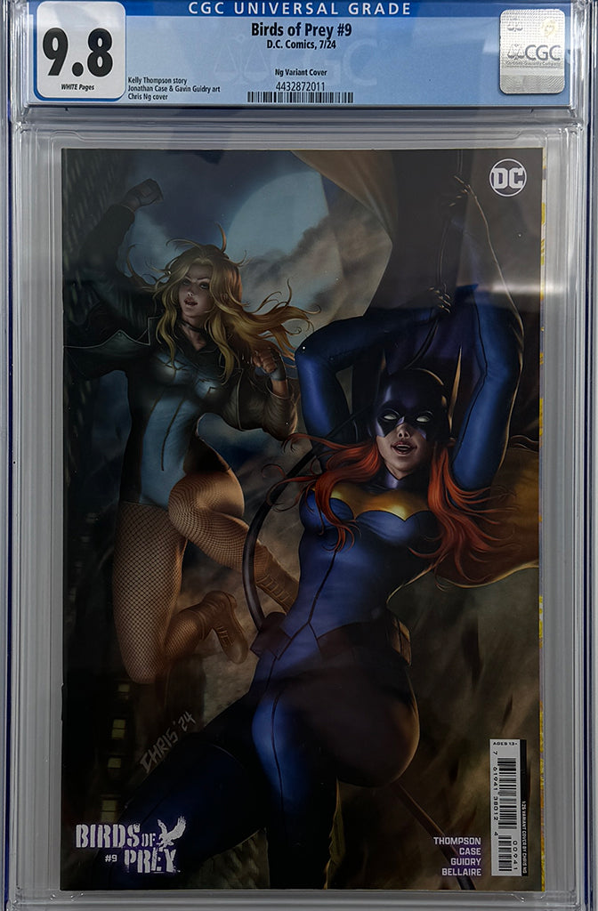 BIRDS OF PREY #9 | CVR E INC 1:25 RATIO VARIANT | CGC 9.8
