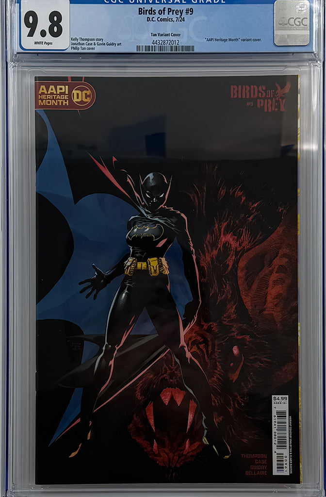 BIRDS OF PREY #9 | AAPI MONTH CARD STOCK VARIANT | CGC 9.8