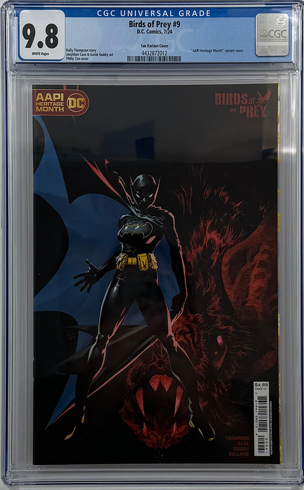 BIRDS OF PREY #9 | AAPI MONTH CARD STOCK VARIANT | CGC 9.8