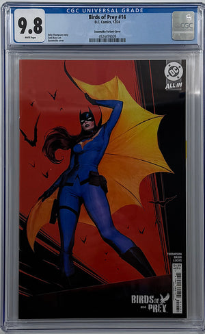BIRDS OF PREY #14 | CVR B SOZOMAIKA CARD STOCK VARIANT | CGC 9.8