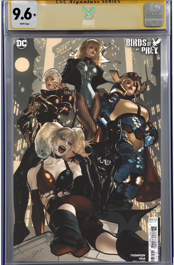 BIRDS OF PREY #7 | CVR C PABLO VILLALOBOS CARD STOCK VARIANT | CGC 9.6+ | PREORDER