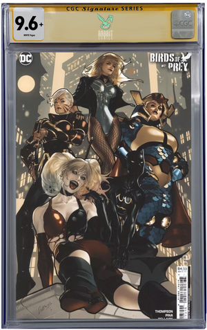 BIRDS OF PREY #7 | CVR C PABLO VILLALOBOS CARD STOCK VARIANT | CGC 9.6+ | PREORDER