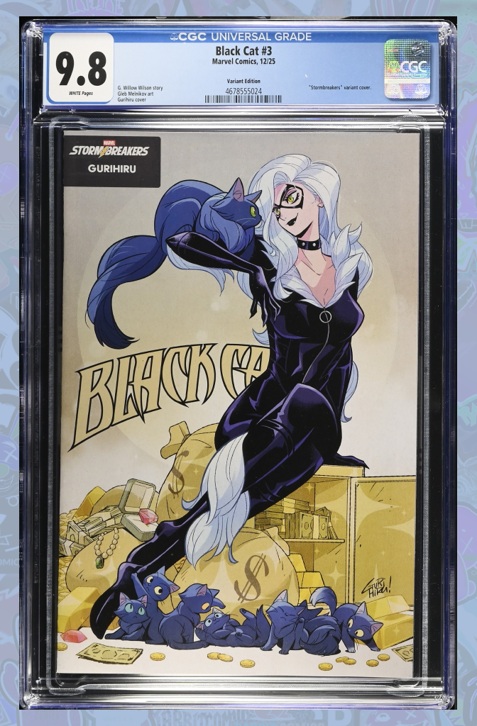 Black Cat #3 Gurihiru Stormbreakers New Class Variant | CGC 9.8