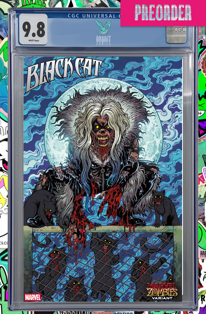 Black Cat #3 Maria Wolf Marvel Zombies Variant | CGC 9.8 | PREORDER