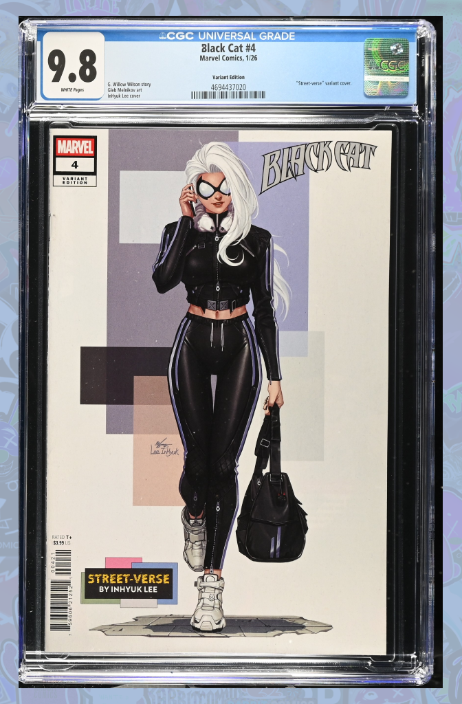 Black Cat #4 Inhyuk Lee Street Verse Variant | CGC 9.8