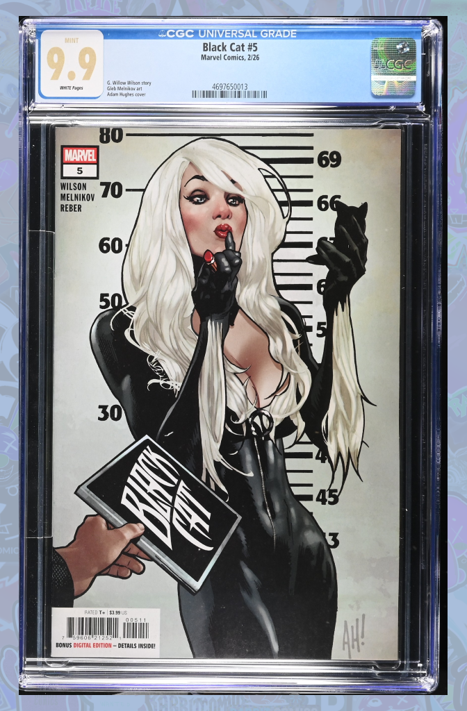 Black Cat #5 Adam Hughes Variant | CGC 9.9