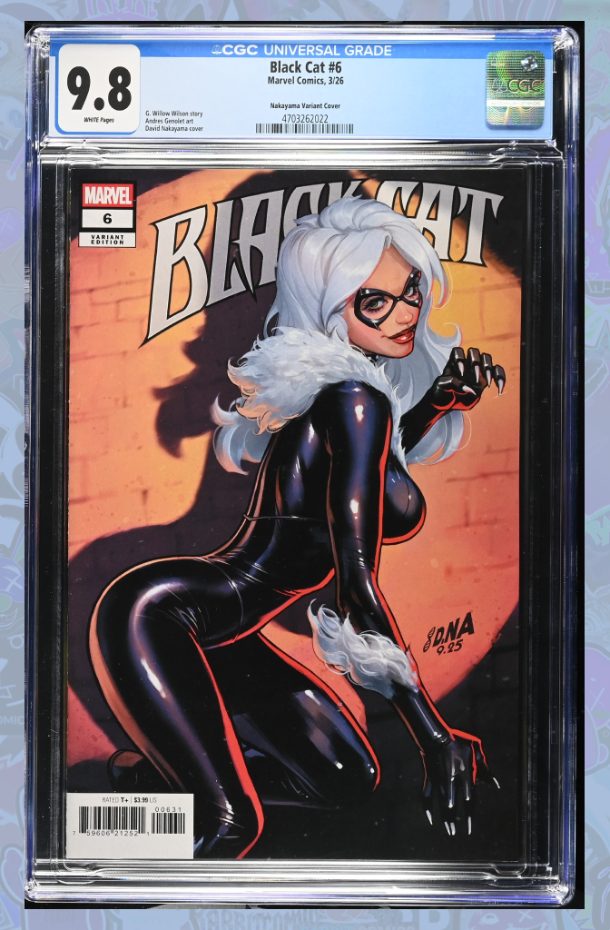 Black Cat #6 | David Nakayama Variant | CGC 9.8