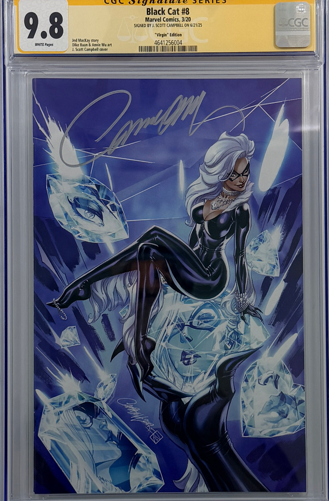 Black Cat #8 | J. Scott Campbell Virgin Variant | CGC SS 9.8