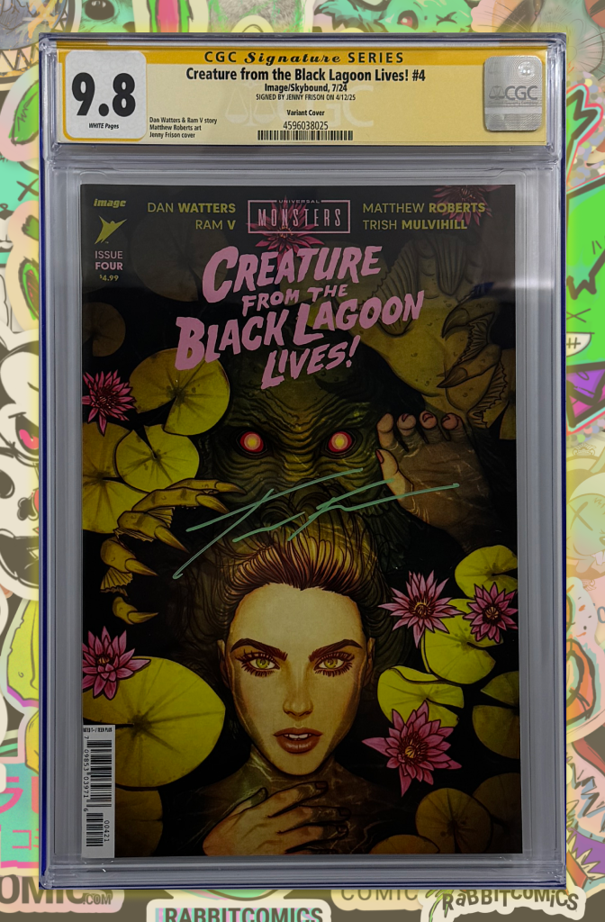 Creature from the Black Lagoon Lives! #4 | Jenny Frison Variant  | CGC SS 9.8