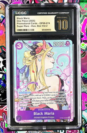 peach momoko one piece card game One Piece - Black Maria | Peach Momoko Foil | OP08-074