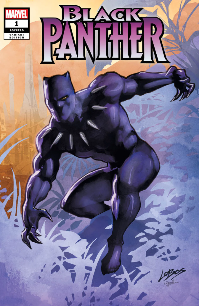 BLACK PANTHER #1  TRADE & VIRGN LOBOS VARIANT SET – Rabbit Comics