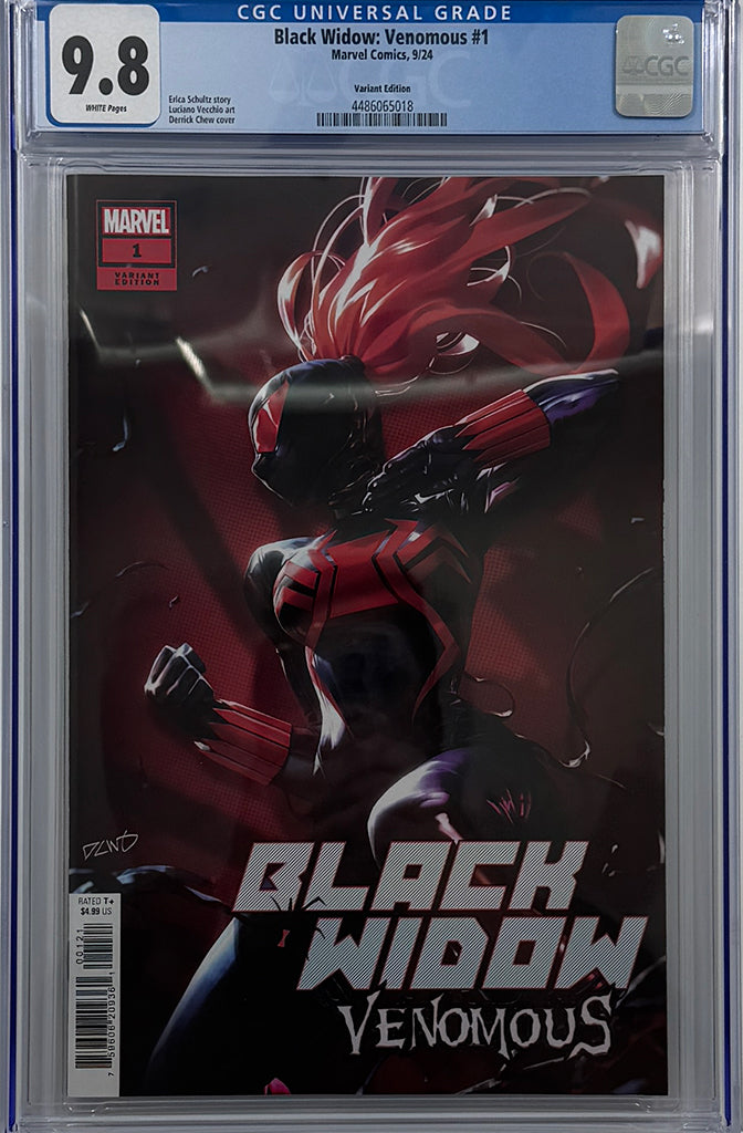 BLACK WIDOW: VENOMOUS #1 | DERRICK CHEW BLACK WIDOW VARIANT | CGC 9.8