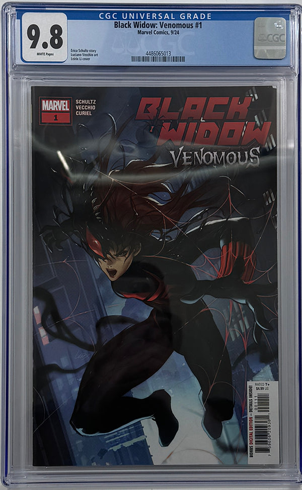 BLACK WIDOW: VENOMOUS #1 | MAIN COVER | CGC 9.8