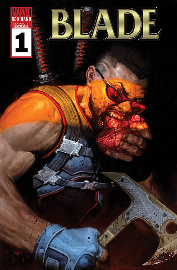 BLADE: RED BAND #1 |  E.M. GIST VARIANT [POLYBAGGED] | PREORDER