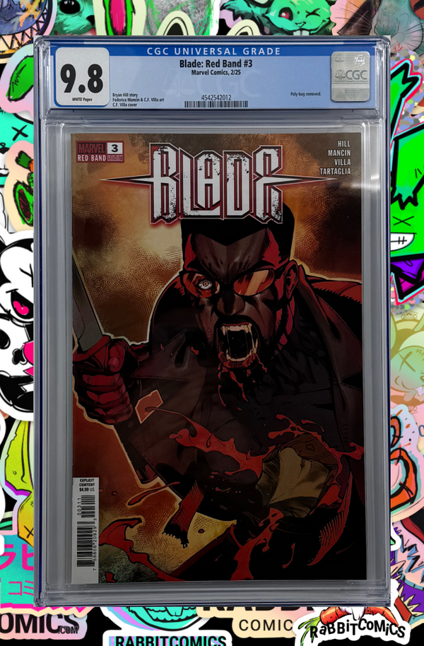 BLADE: RED BAND #3 | MAIN COVER | CGC 9.8