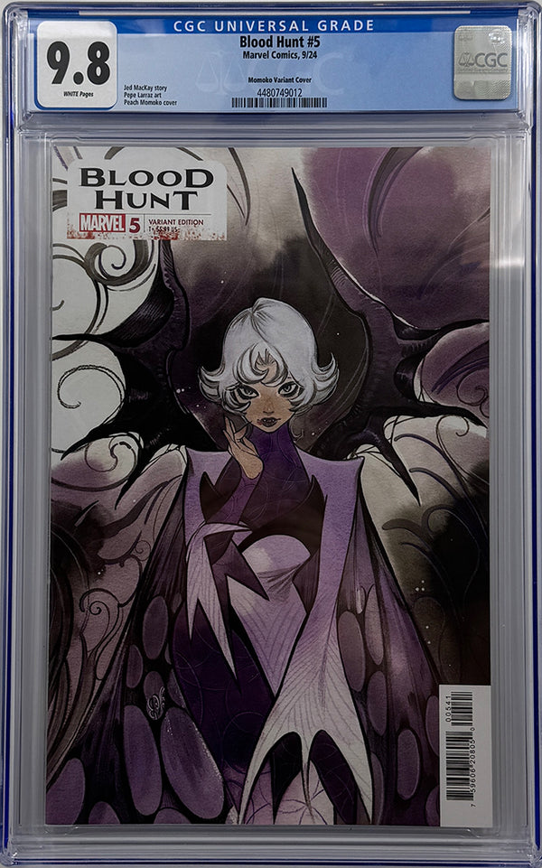 BLOOD HUNT #5 | PEACH MOMOKO VARIANT | CGC 9.8