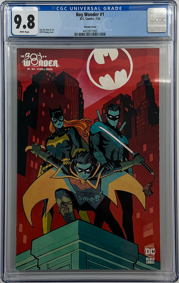 THE BOY WONDER #1 (OF 5) | CVR B CLIFF CHIANG VARIANT | CGC 9.8