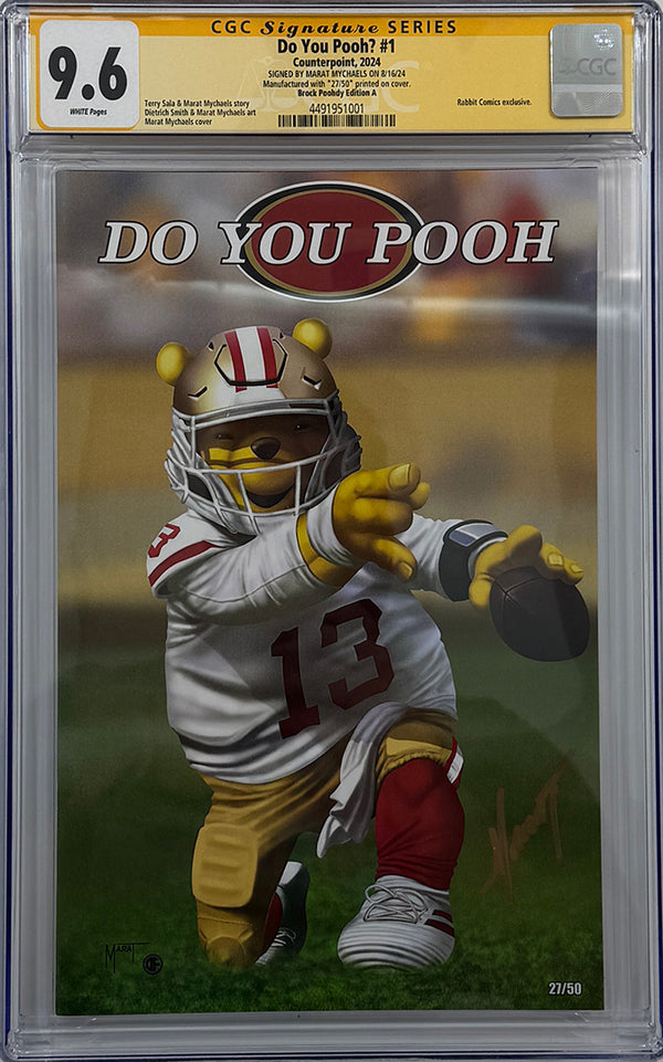 Do You Pooh | Brock Poohdy Rabbit Exclusive | CGC SS 9.6