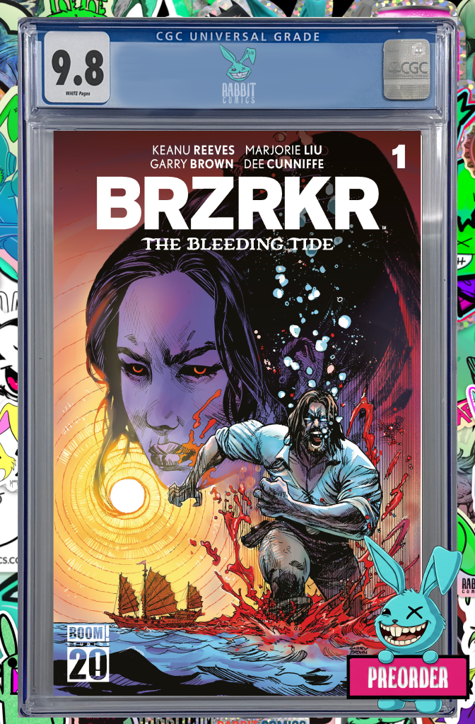 BRZRKR: The Bleeding Tide #1 D Variant (Dressed, Foil, Brown) | CGC 9.8 | PREORDER