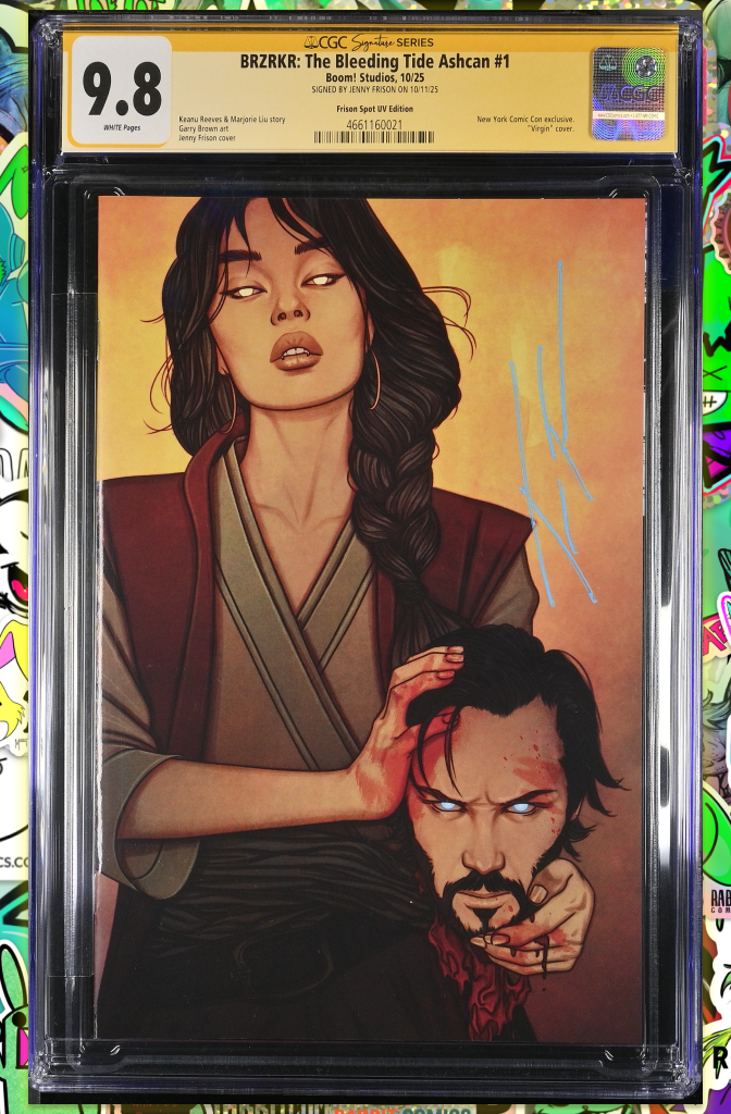 BRZRKR: The Bleeding Tide Ashcan #1 | Frison UV Convention Variant | CGC SS 9.8