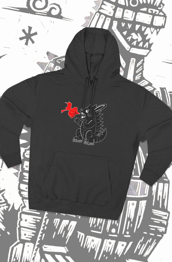 Bun-Zilla: The Flamin’ Hot Rampage Hoodie