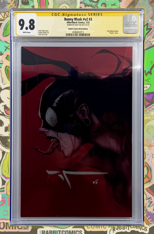 BUNNY MASK #3 | IVAN TAO METAL VARIANT | CGC SS 9.8