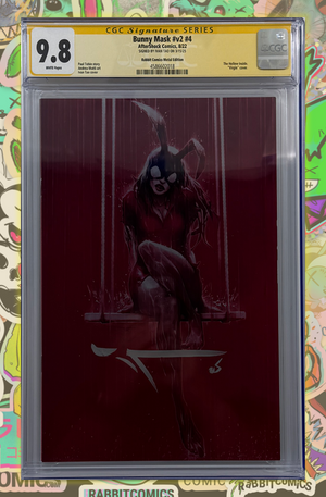 BUNNY MASK #4 | IVAN TAO METAL VARIANT | CGC SS 9.8