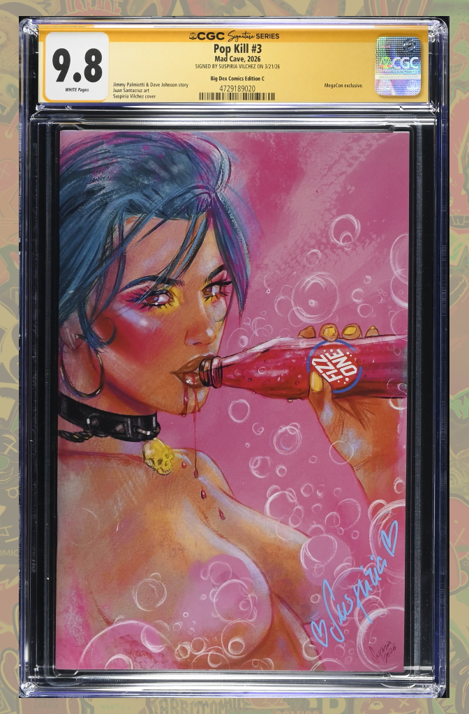 Pop Kill #3 | Suspiria Megacon Variant | CGC SS 9.8