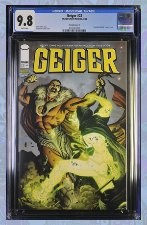 Geiger #22 Cover D Gary Frank & Brad Anderson Invincible Team Up Variant | CGC 9.8