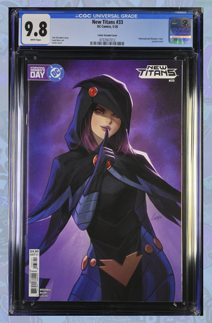 New Titans #33 Cover D Lesley Leirix Li International Women’s Day Variant | CGC 9.8