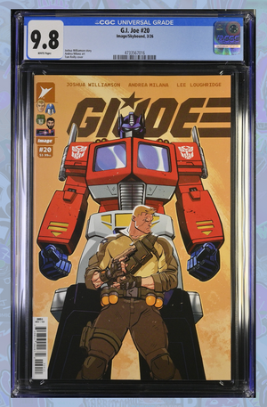 G.I. Joe #20 Cover A Tom Reilly | CGC 9.8