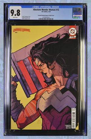 Absolute Wonder Woman #12 2nd Print Cover B Rickie Yagawa Var | CGC 9.8