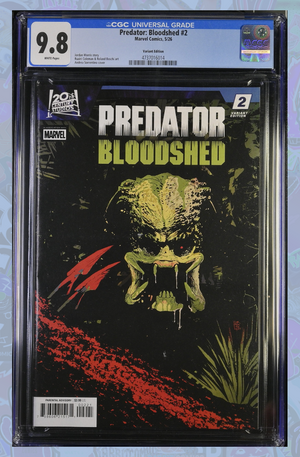 Predator: Bloodshed #2 Andrea Sorrentino Variant | CGC 9.8