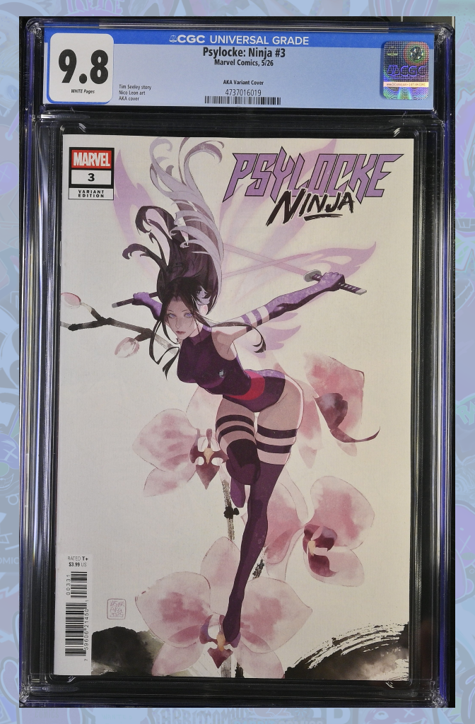 Psylocke: Ninja #3 Aka Psylocke Variant | CGC 9.8
