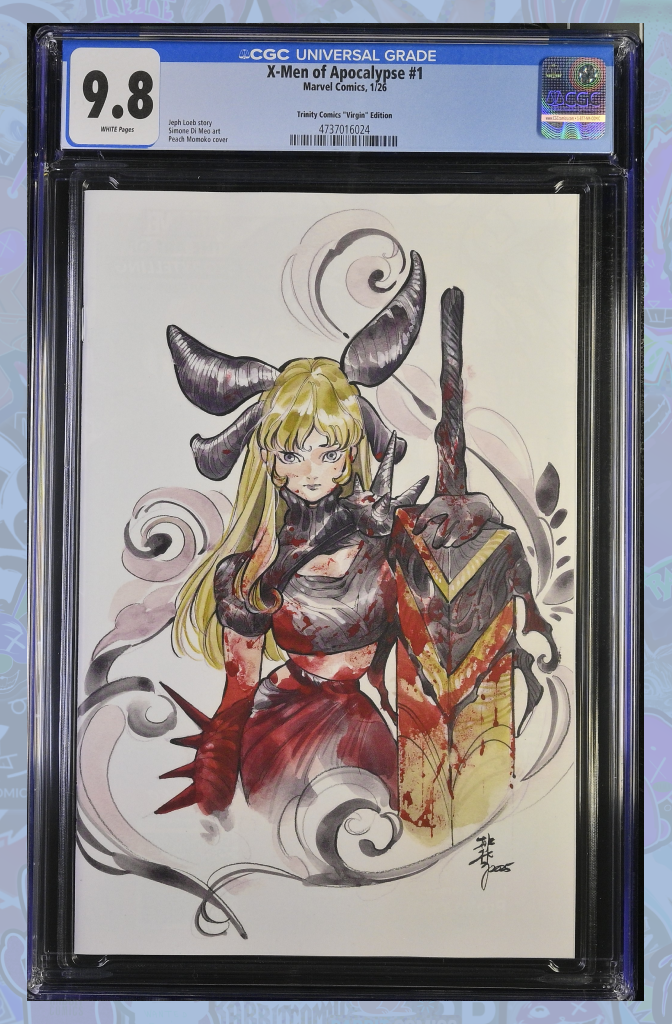 X-MEN AGE OF APOCALYPSE #1 C2E2 EXCLUSIVE PEACH MOMOKO CGC 9.8