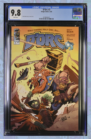 Dorc #3 Cover A Brett Bean | CGC 9.8