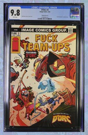 Dorc #3 Cover D Brett Bean I Hate Fairyland Team Up Nsfw Variant | CGC 9.8
