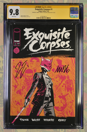 Exquisite Corpses #1 Cover A 1st Print Variant 2x Signed  | CGC SS 9.8