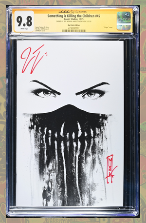 SOMETHING IS KILLING THE CHILDREN #45 | JEFF MONK VIRGIN | 2X SIGNED CGC SS 9.8