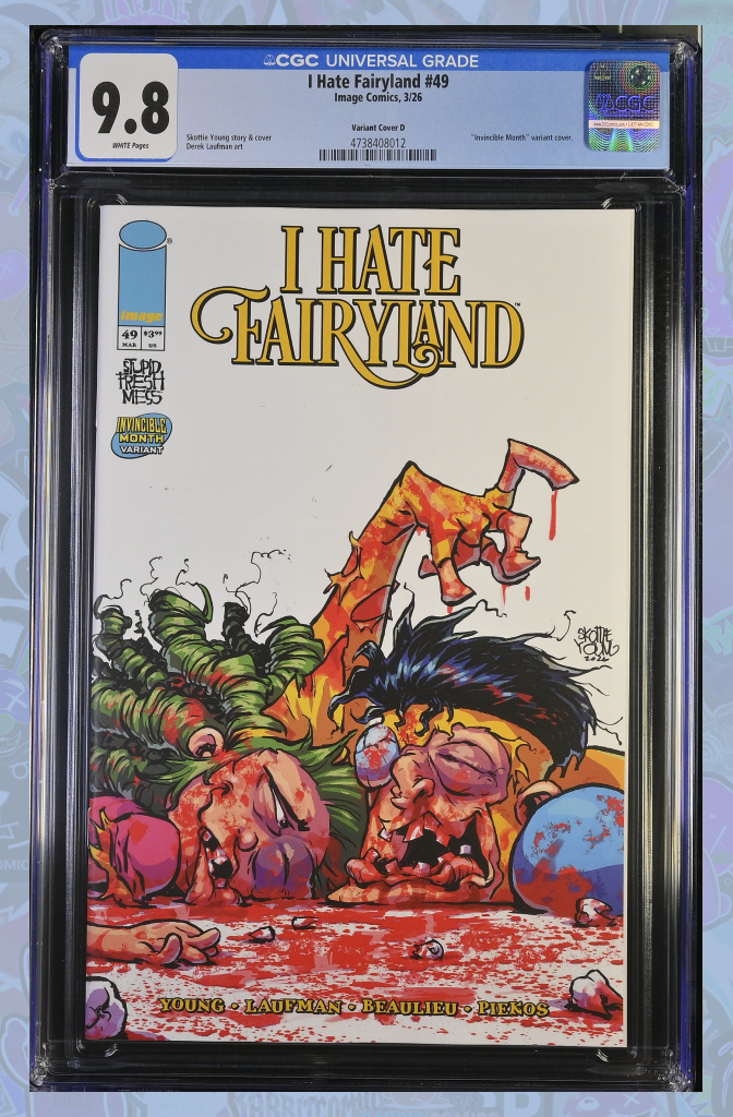 I Hate Fairyland #49 Cover D Skottie Young Invincible Team Up Variant | CGC 9.8