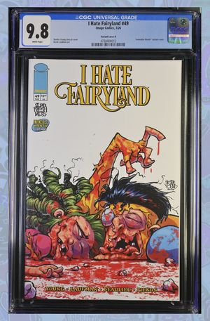 I Hate Fairyland #49 Cover D Skottie Young Invincible Team Up Variant | CGC 9.8