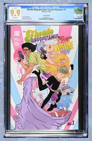 Florida Hippopotamus Cocaine Massacre #1 (Of 4) 2nd Print (Mature) | CGC 9.9